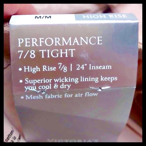 Victoria's Secret Total Knockout High Waist Leggings Sheer Leopard Print - Picture 8 of 9